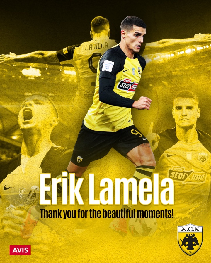 退役！33岁拉梅拉官宣与雅典AEK解约，将退役加入塞维利亚教练组