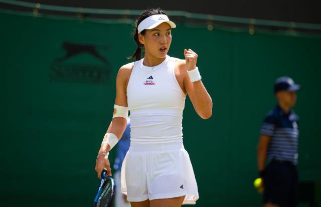 淘汰5号种子首胜TOP10，王欣瑜终于干了一票大的